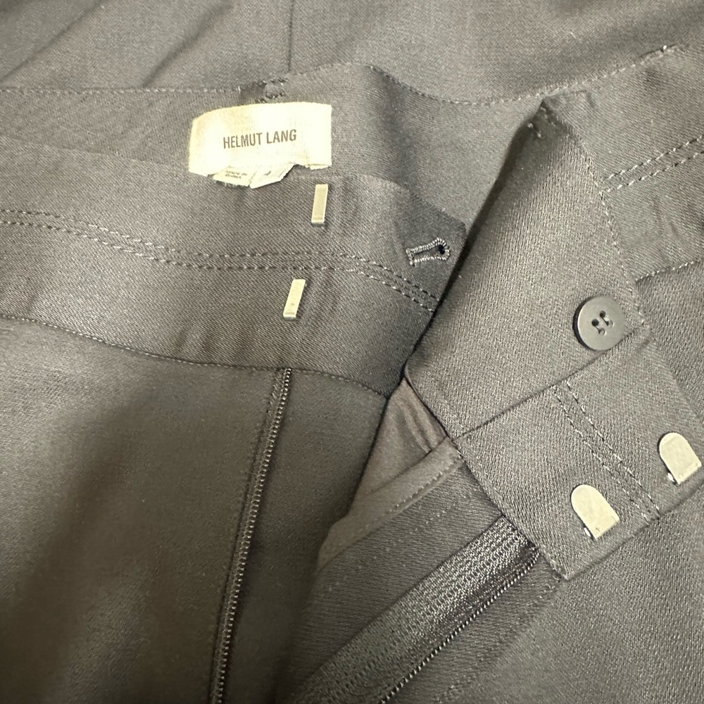 Helmut Lang Wool Blend Slim Fit Trouser Dress Pan… - image 7